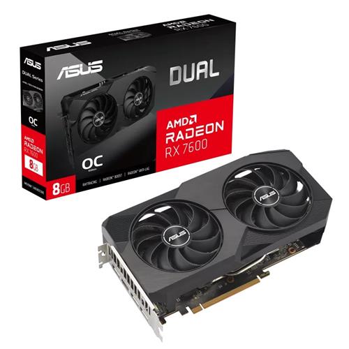 ASUS AMD Radeon DUAL RX 7600 8G OC