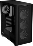 ASUS case A33 PLUS, ATX, Průhledná bočnice, 4x120mm ARGB Fan, černá