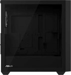 ASUS case A33 PLUS, ATX, Průhledná bočnice, 4x120mm ARGB Fan, černá