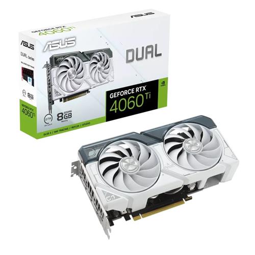 ASUS DUAL-RTX4060TI-8G-WHITE