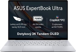 ASUS ExpertBook Ultra B9406CAA-TOLEDX7641SXZ Morn Grey kovový (bez adaptéru)
