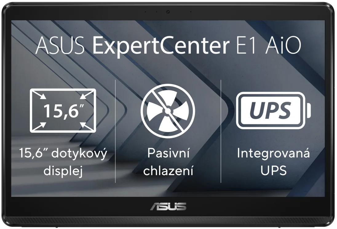 ASUS ExpertCenter E1 Black dotykový