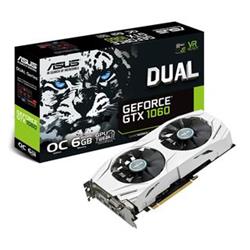 ASUS GeForce GTX 1060 DUAL-GTX1060-O6G