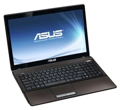 ASUS K53E 15,6" Core i3-2310M,4GB,640GB,DVD±RW,WiFi,BT,CAM,W7HP-64bit - hnědý