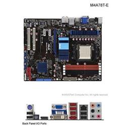 ASUS M4A78T-E - AMD 790GX, AM3, DDR3, VGA, DVI, SATA2, GLAN, ATX