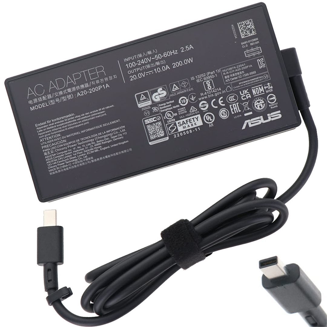 Asus orig. adaptér 200W 20V 3P(RECTANGLE)