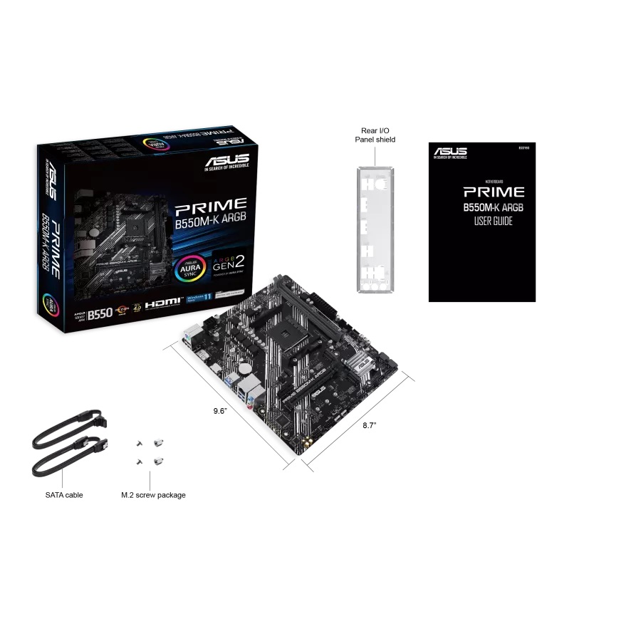 ASUS PRIME B550M-K ARGB