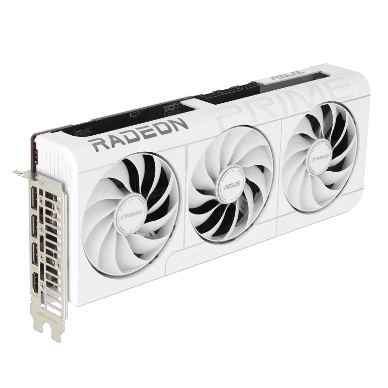 ASUS Prime Radeon RX 9070 XT White OC Edition 16 GB GDDR6