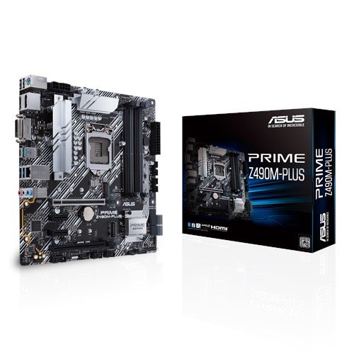 Asus prime z490m plus подключение