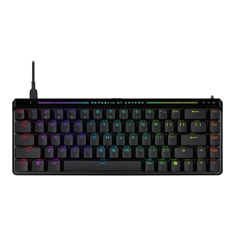 ASUS ROG Falchion Ace HFX, mechanický, americký, čierny
