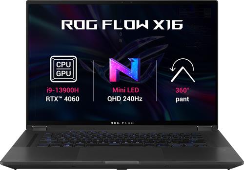ASUS ROG Flow X16 GV601VV-NEBULA014W Off Black kovový