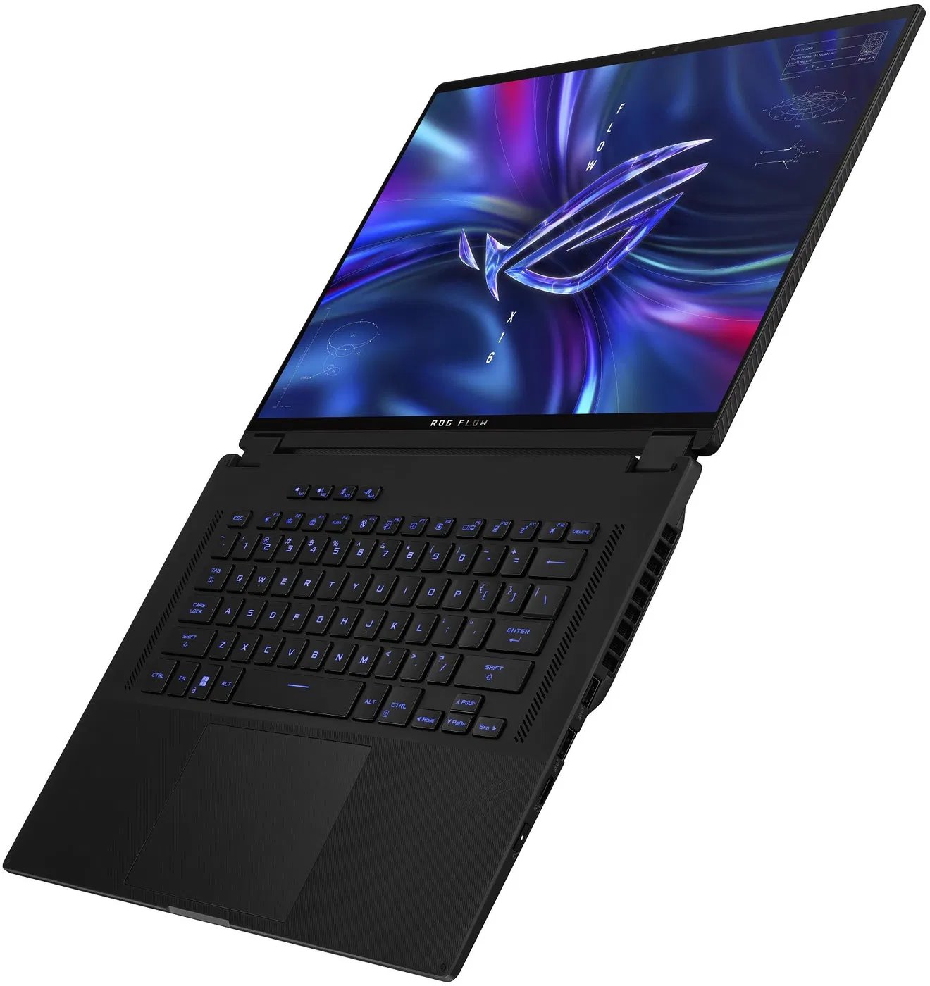 ASUS ROG Flow X16 GV601VV-NEBULA062X Vypnuté čierna