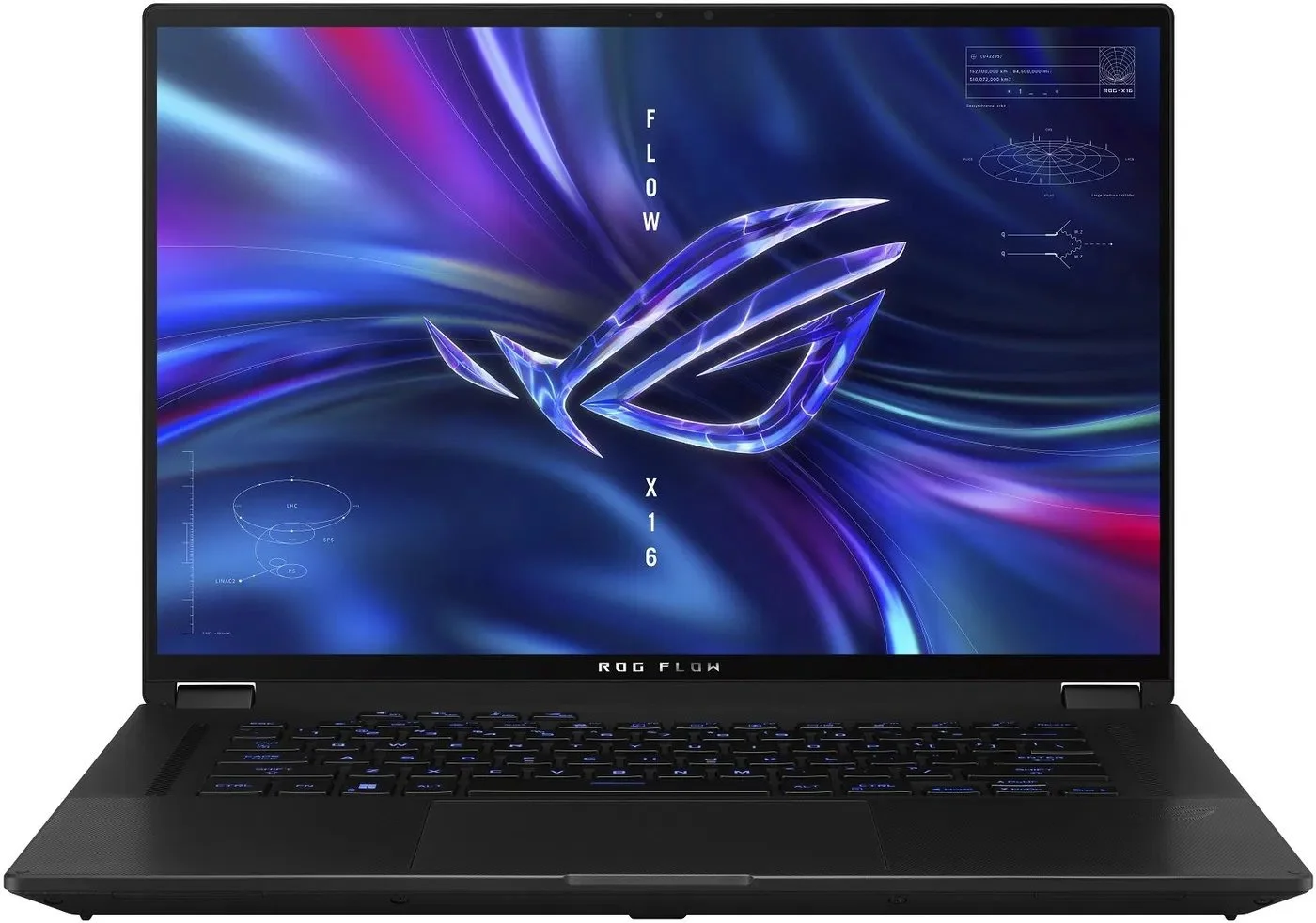 ASUS ROG Flow X16 GV601VV-NEBULA062X Vypnuté čierna