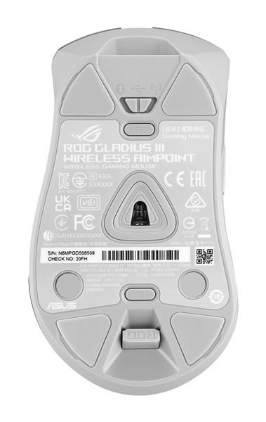 ASUS ROG Gladius III Wireless AimPoint White