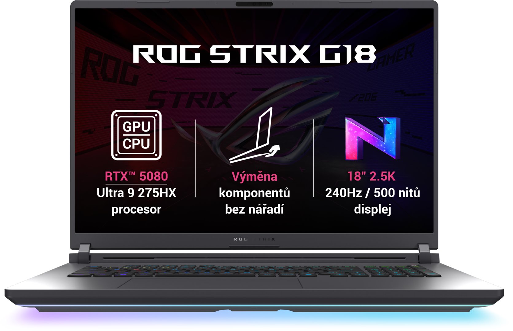 ASUS ROG Strix G 18 G815LW-NEBULA003W Eclipse Gray