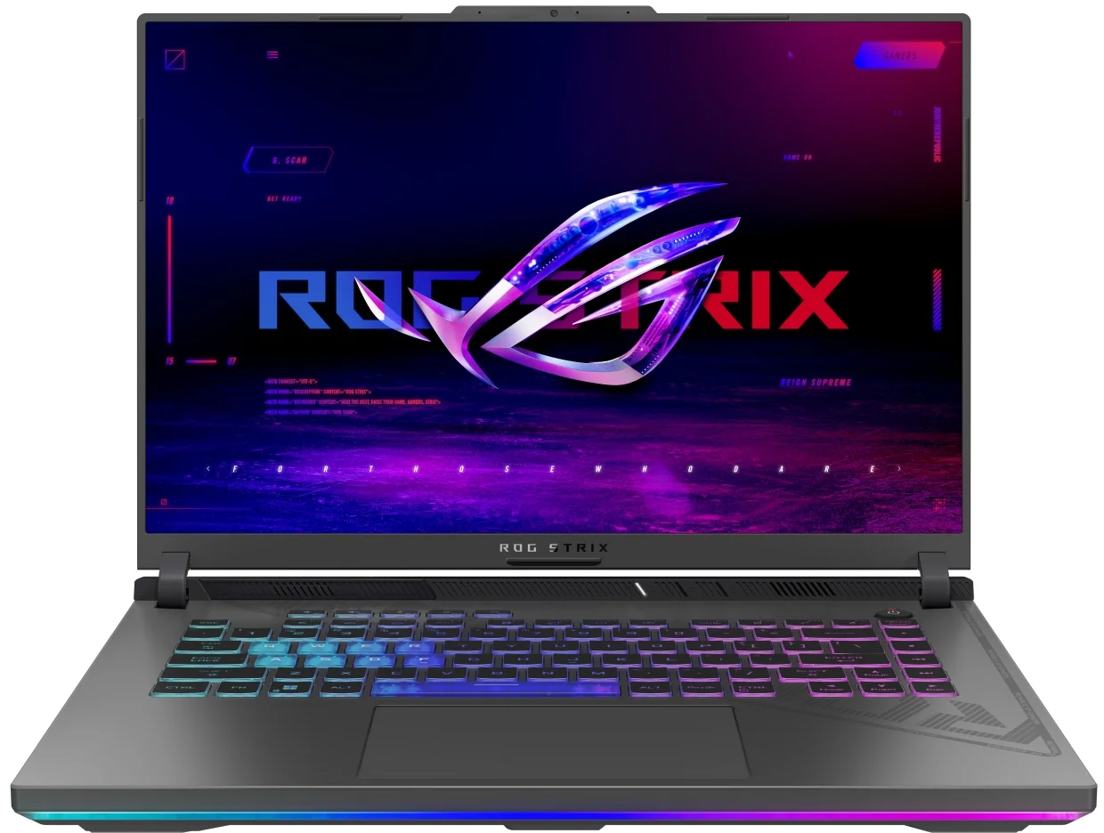 ASUS ROG Strix G16 G614JI-N4081W Eclipse Gray kovový