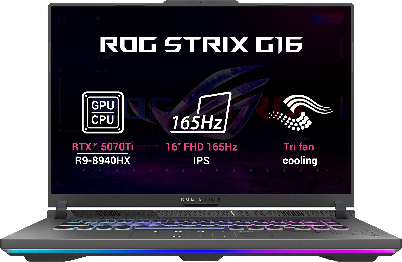 ASUS ROG Strix G16 G614PR-RV031 Eclipse Gray kovový