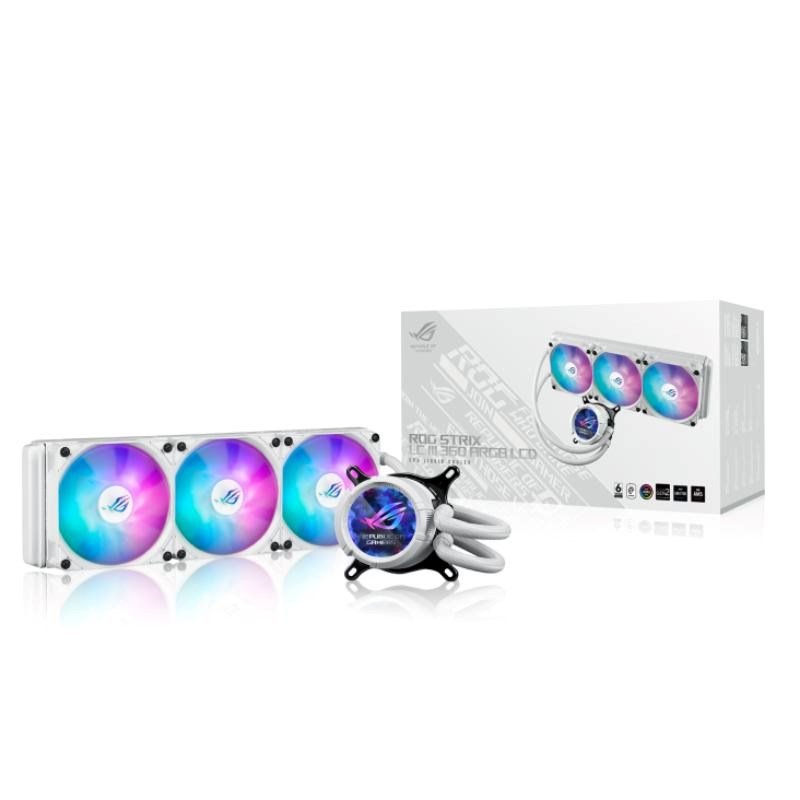 ASUS ROG Strix LC III 360 ARGB LCD WHT