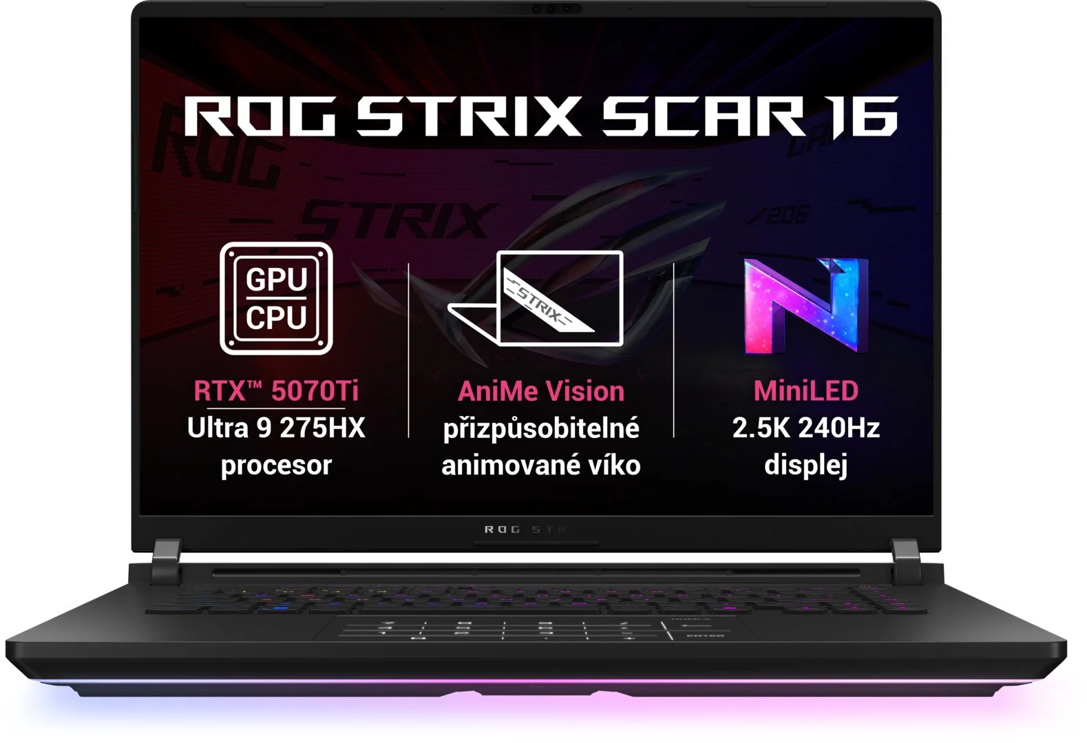 ASUS ROG Strix SCAR 16 G635LR-NEBULA015X Off Black