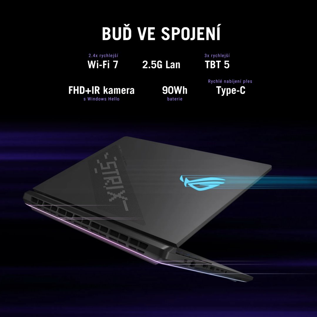 ASUS ROG Strix SCAR 18 G835LX-NEBULA005X Off Black