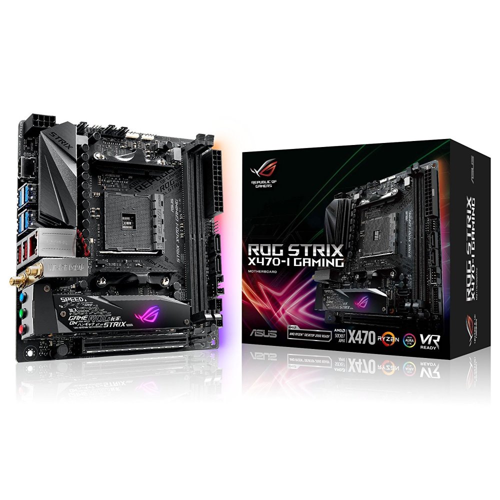 Asus rog strix x470 i gaming обзор