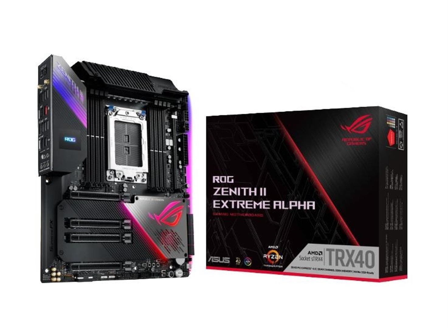 Asus rog zenith ii extreme alpha обзор