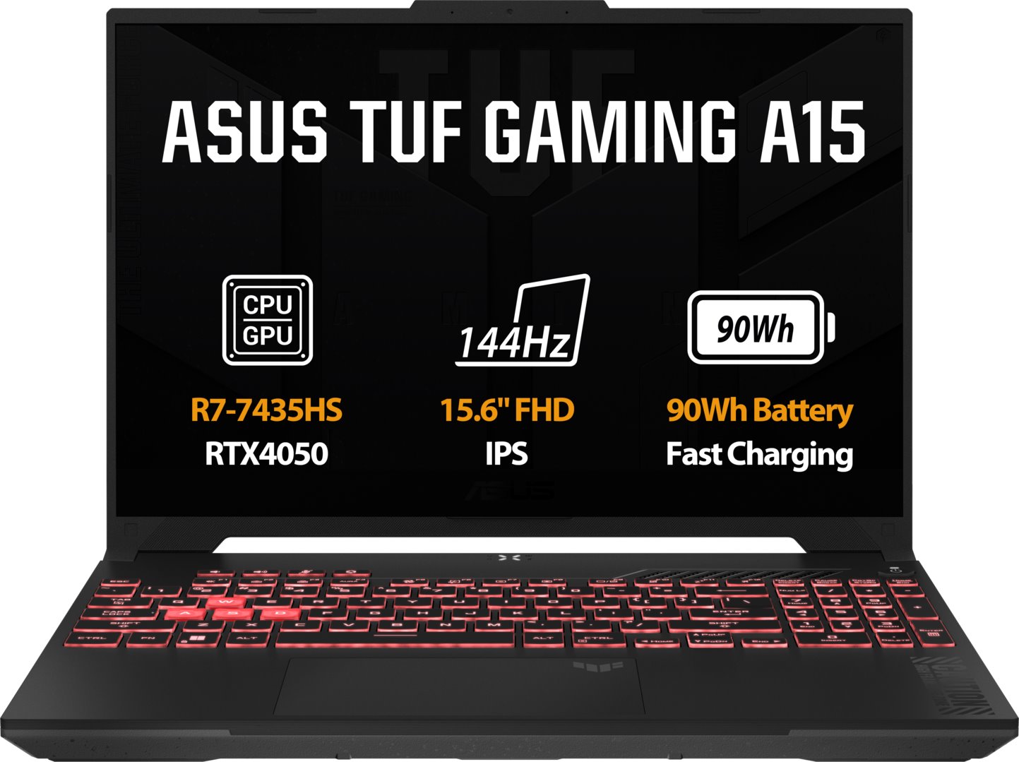 ASUS TUF Gaming A15 FA507NUR-LP028W Mecha Gray Metallic