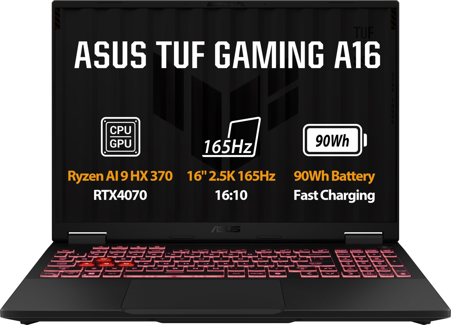 ASUS TUF Gaming A16 FA608WI-QT039X Jaeger Gray kovový