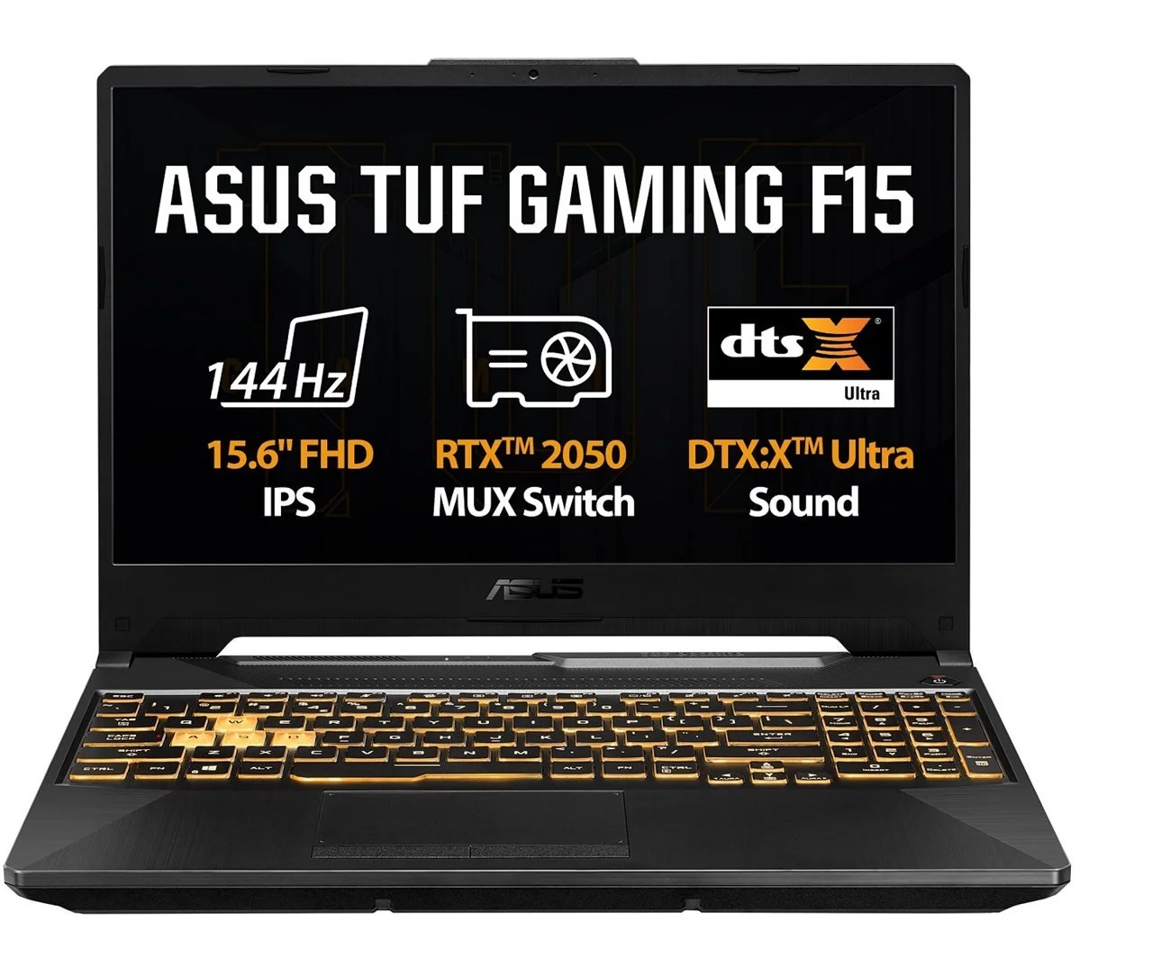 ASUS TUF Gaming F15 FX506HF-HN004W Graphite Black