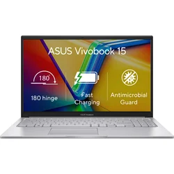 ASUS Vivobook 15/X1504ZA/i3-1215U/15,6"/FHD/8GB/512GB SSD/UHD/W11H/Silver/2R