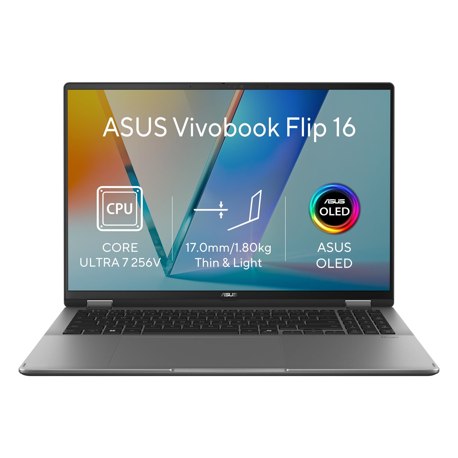 ASUS Vivobook 16 Flip TP3607SA-OLED190W Matte Gray