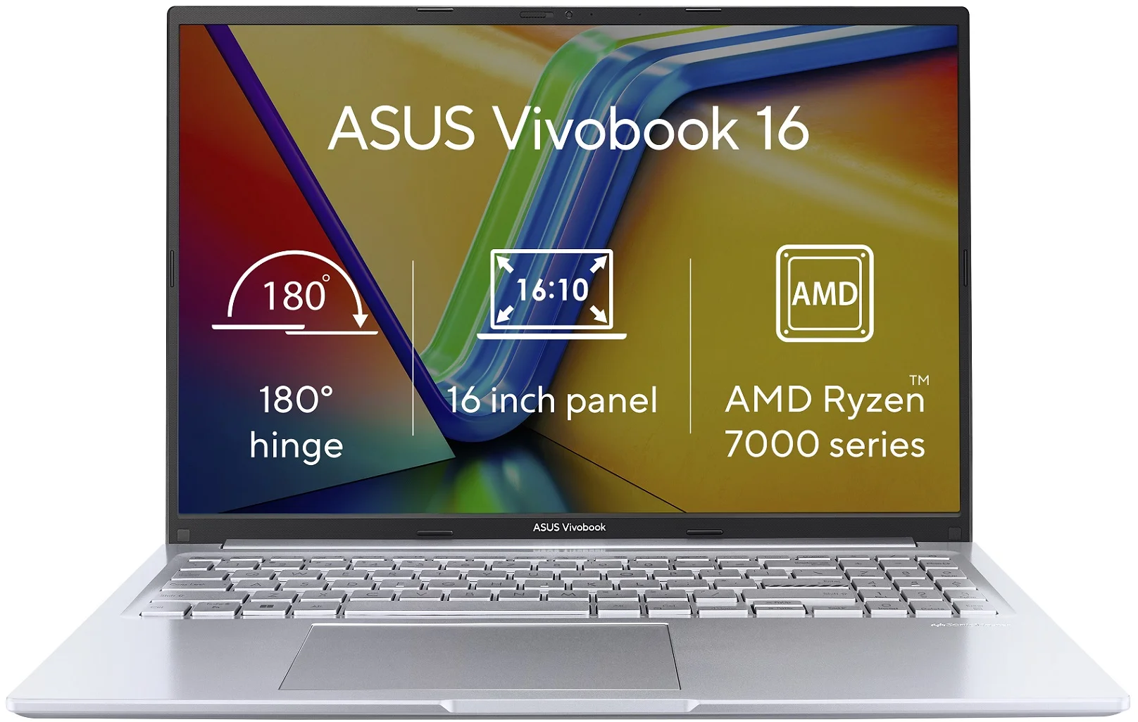 ASUS Vivobook 16 M1605YA-MB048W Strieborný