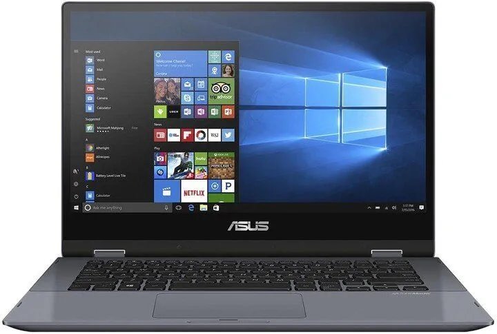 Ноутбук трансформер asus vivobook flip 14 tp412fa ec615t обзор