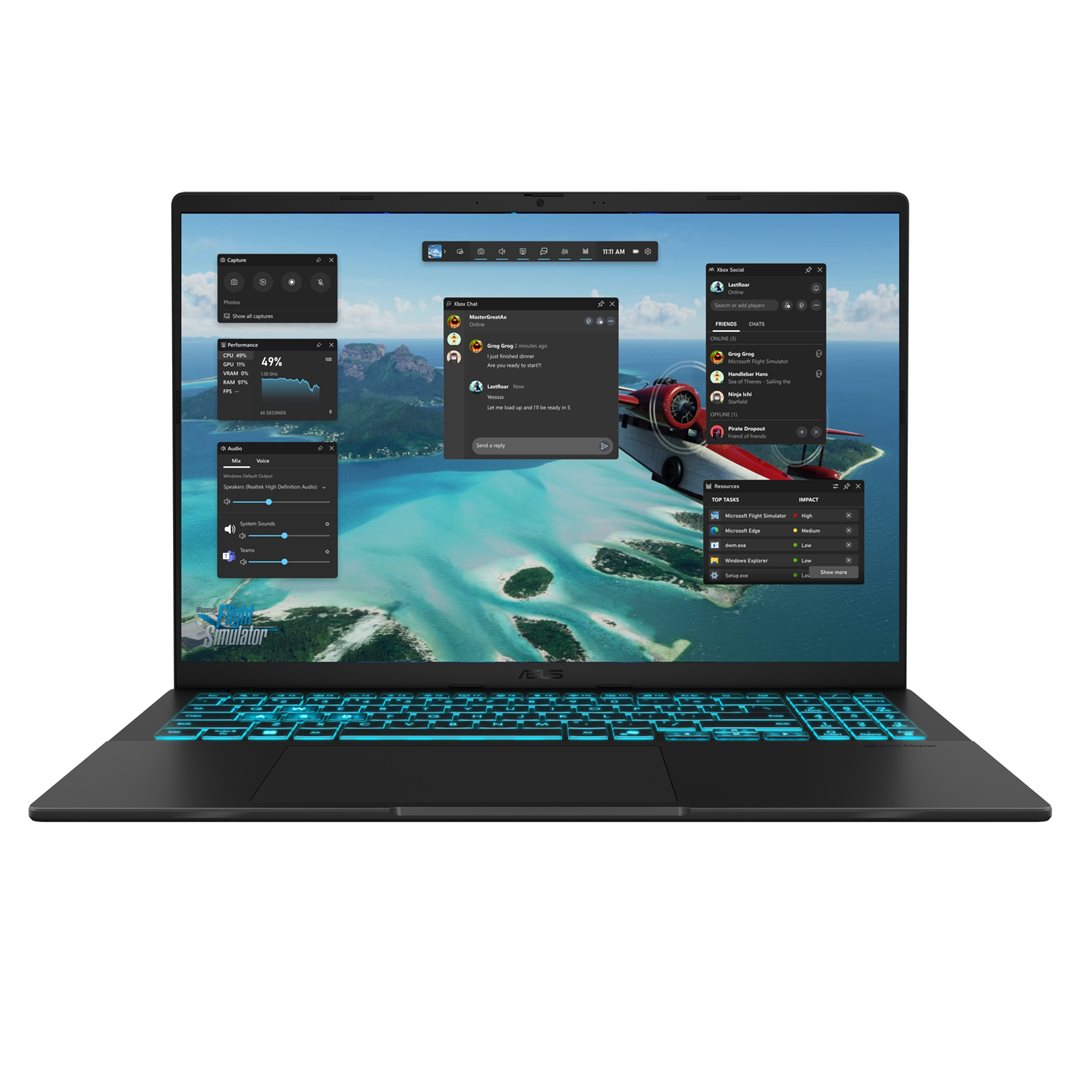 ASUS Vivobook Gaming V16 V3607VU-RP345W Matná čierna
