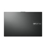 ASUS Vivobook Go 15 E1504FA-BQ4861W v čiernej farbe s farebnými prvkami