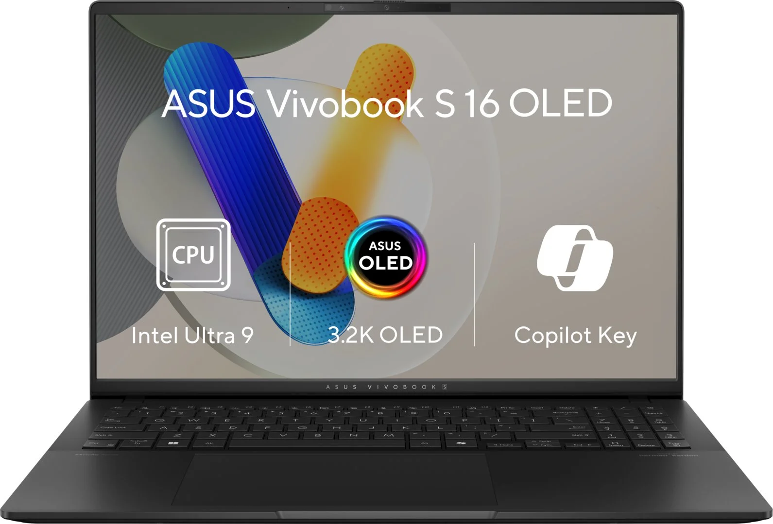 ASUS Vivobook S 16 OLED S5606MA-OLED027W Neutrálna čierna celokovová
