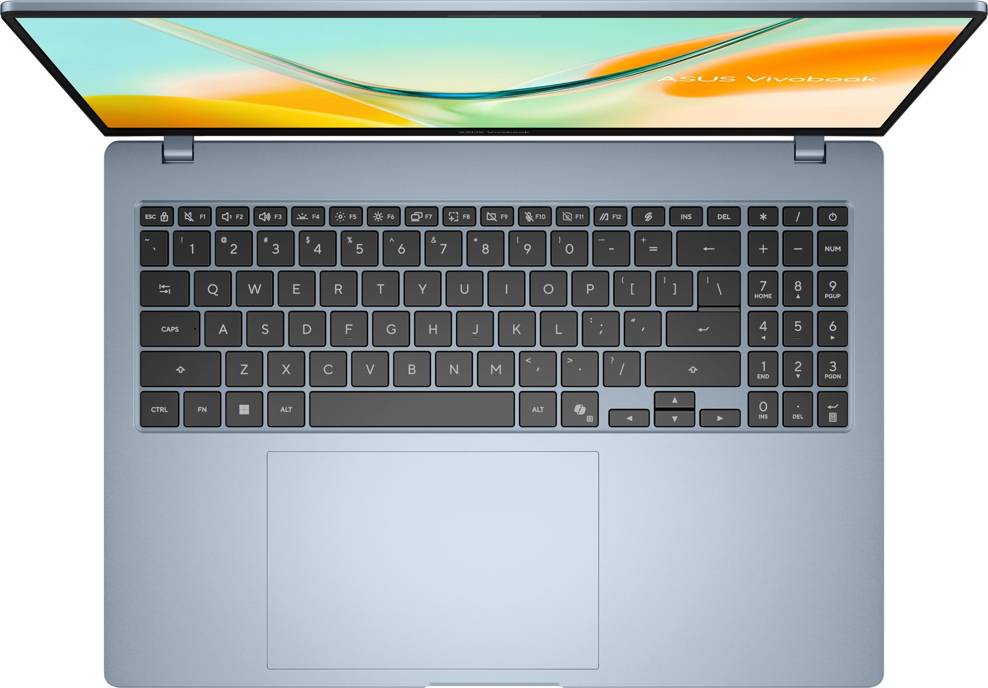 ASUS Vivobook S16 S5608QA-OLED327W Light Blue celokovový (bez adaptéru)