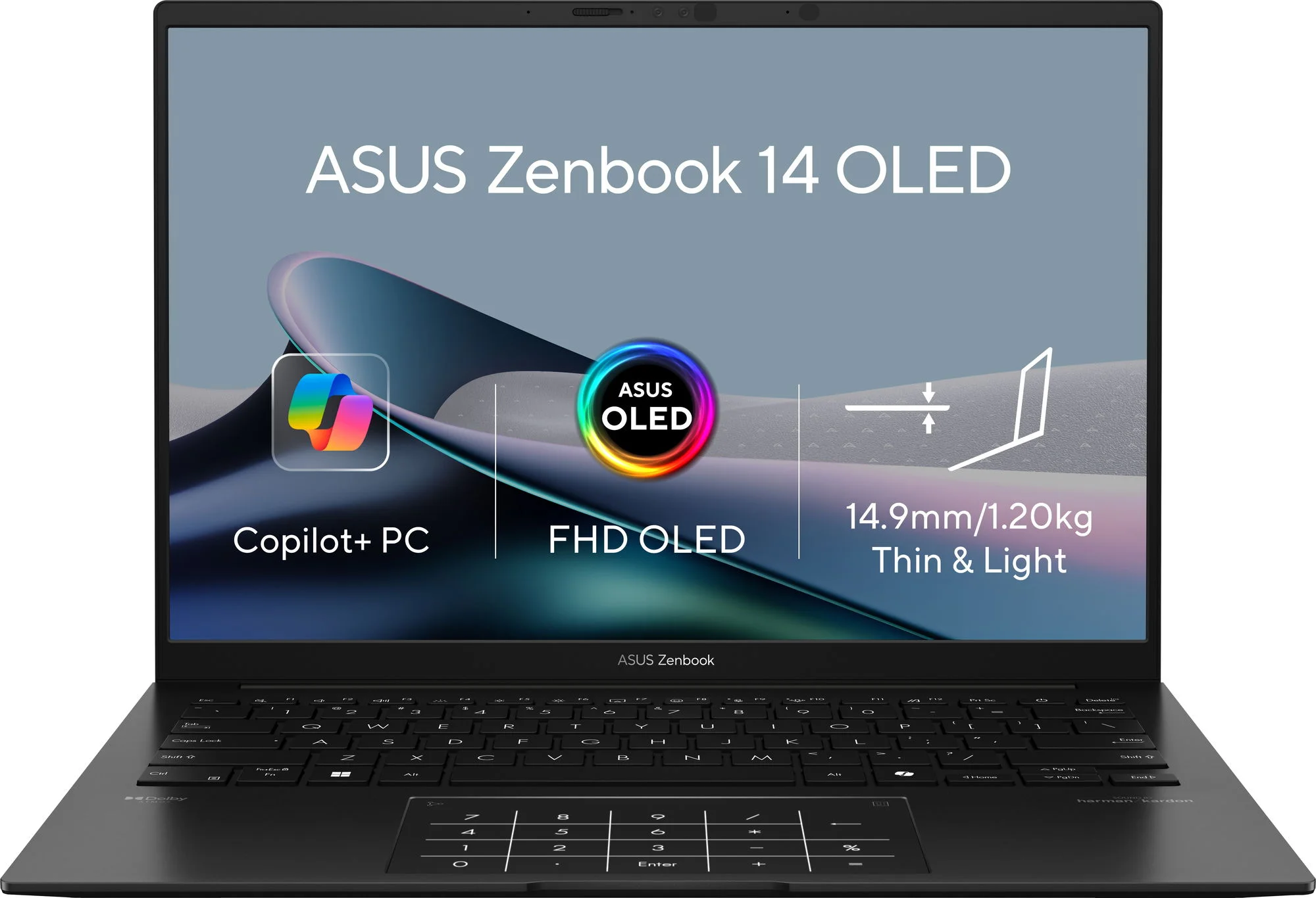 ASUS Zenbook 14 UM3406KA-OLED027W Jade Black