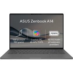 ASUS Zenbook A14 OLED UX3407QA-OLED267W Iceland Gray