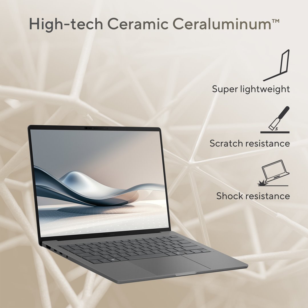 ASUS Zenbook A14 OLED UX3407QA-OLED306W Island Gray