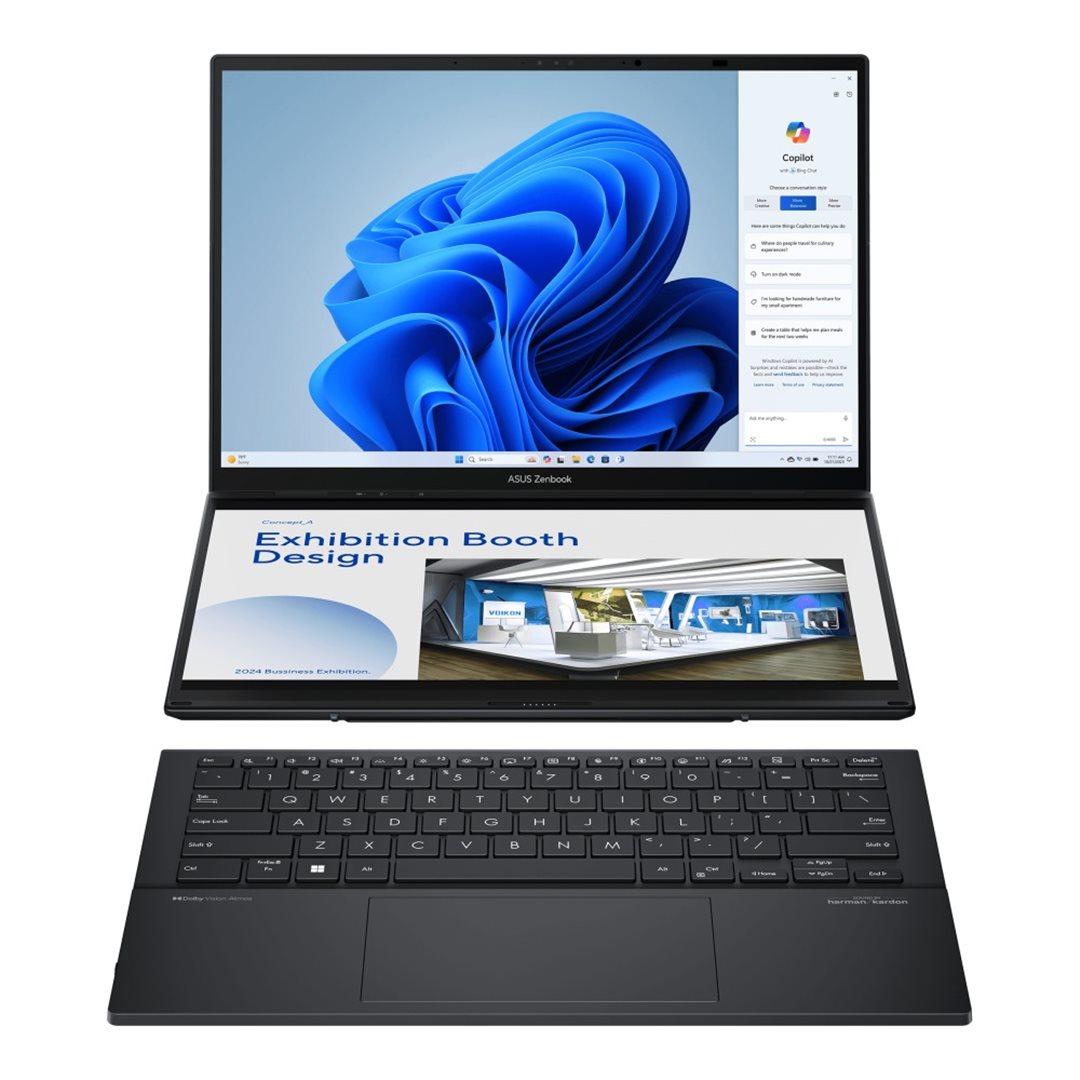ASUS Zenbook Duo UX8406CA-OLED078W Inkwell Gray