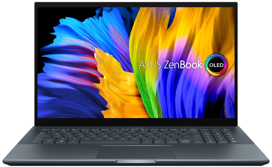 Asus Zenbook Pro 15 OLED/UM535/R7-5800H/15,6"/4K/T/16GB/512GB SSD/AMD int/W11H/Gray/2R