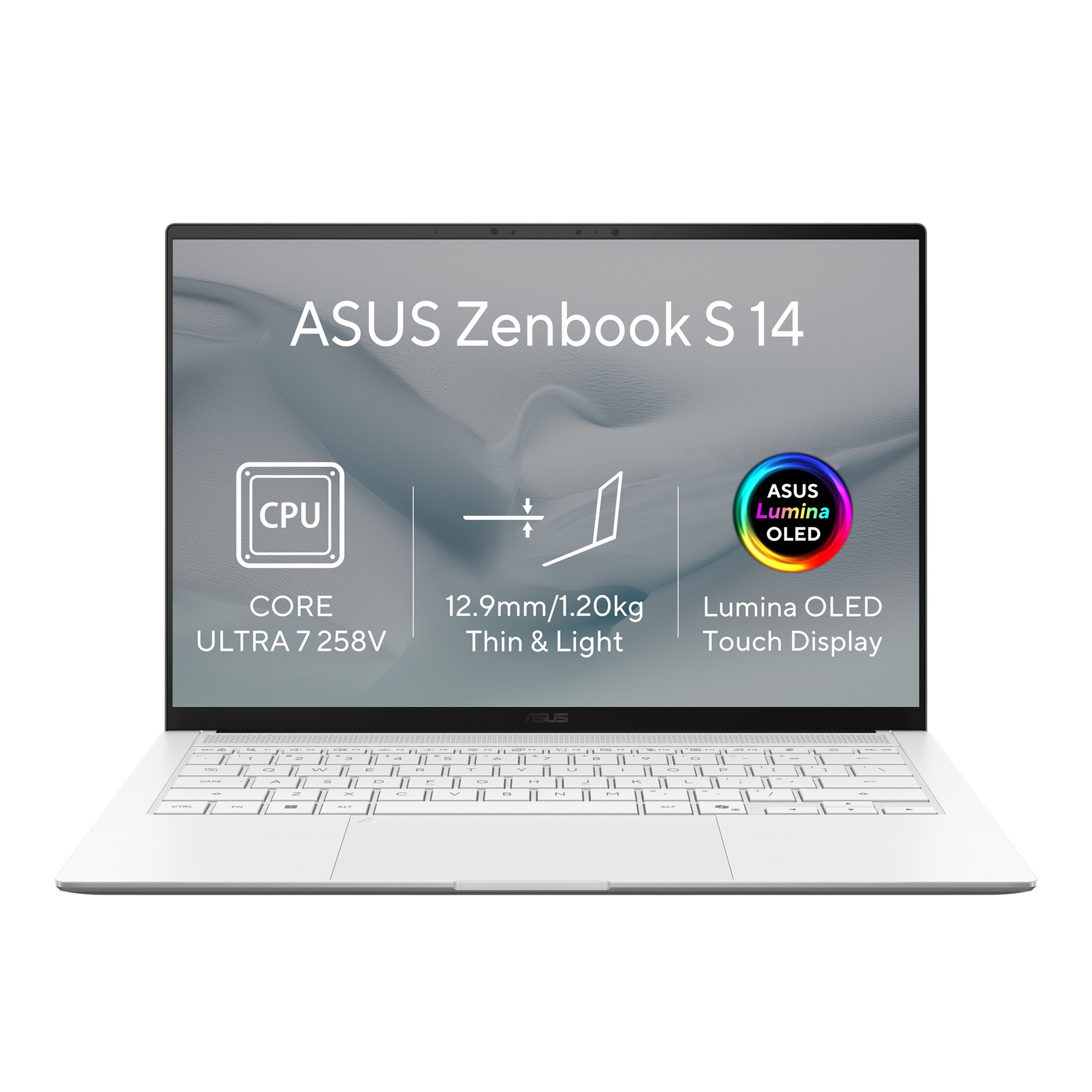 ASUS Zenbook S 14 UX5406SA-OLED720XZ Scandinavian White (bez adaptéru)