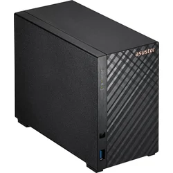 Asustor NAS AS1102T / 2x 3,5" SATA III/ Realtek RTD1296 1,4 GHz/ 1 GB/ 1x 2,5 GbE/ 2x USB 3.2 Gen 1