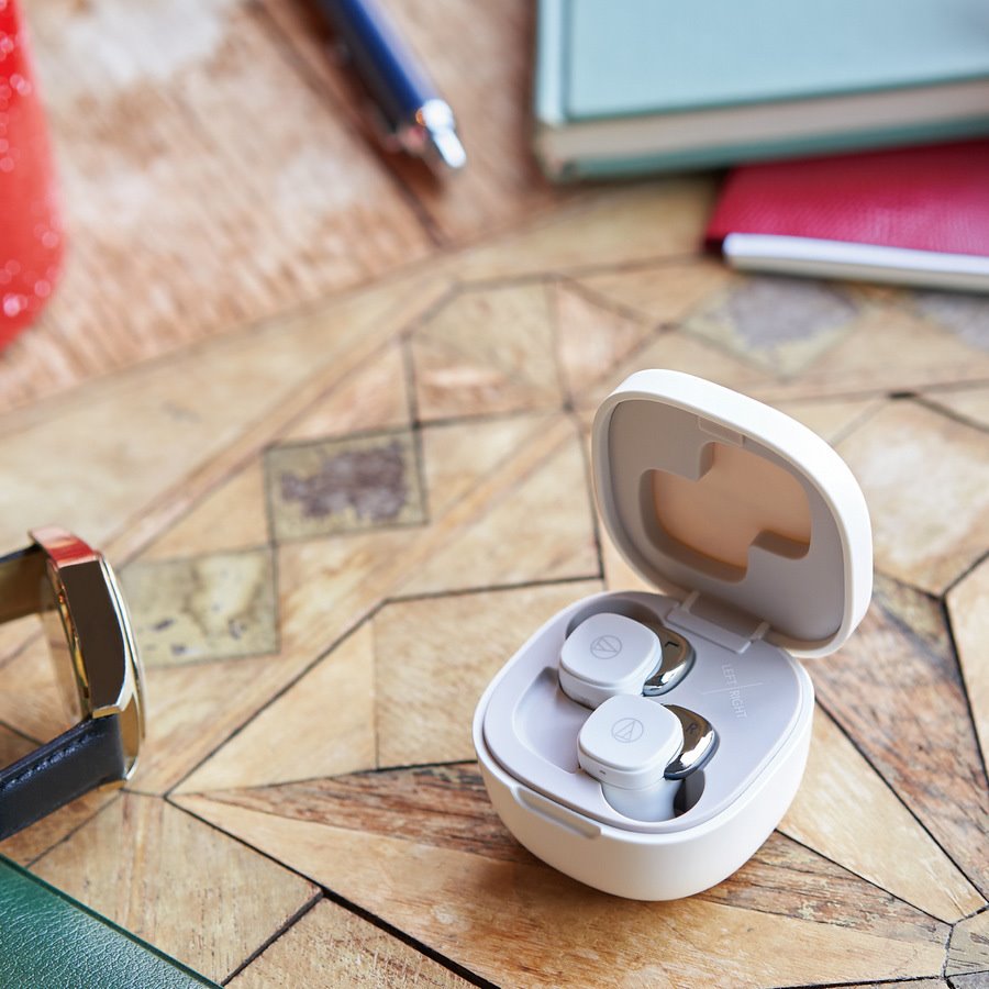 Audio-Technica ATH-SQ1TW biela