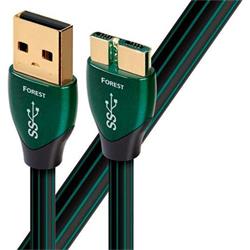 Audioquest Forest USB A 3.0 na Micro USB B 3.0 - 1,5 m qforusb3m0015 - Kabely + redukce