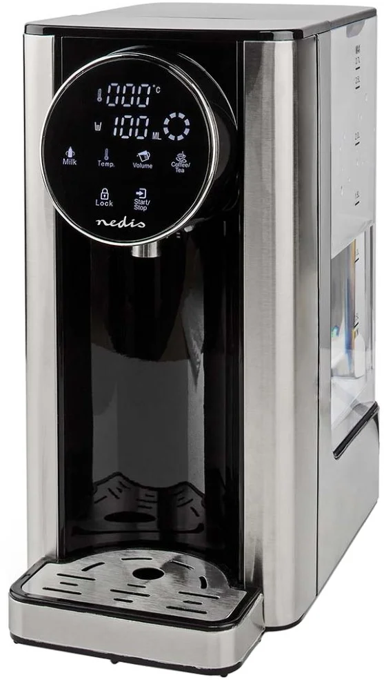 Automatický dávkovač teplej vody NEDIS/ objem 2,7 l/ displej/ digitálny/ čierny (hliník)