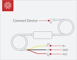 Autonabíjačka DAHUA pre autokamery S6 a S8 / 5 V / 2,5 A / mini USB