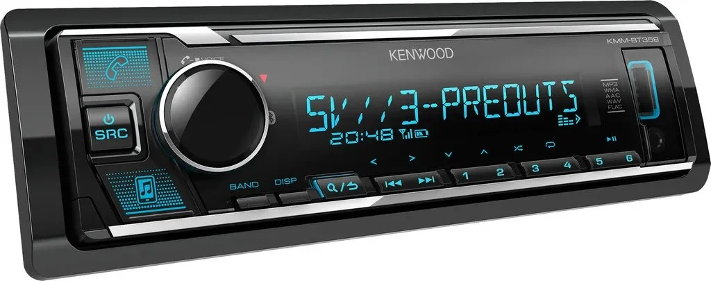 Autorádio Kenwood KMM-BT358 bez pohonu