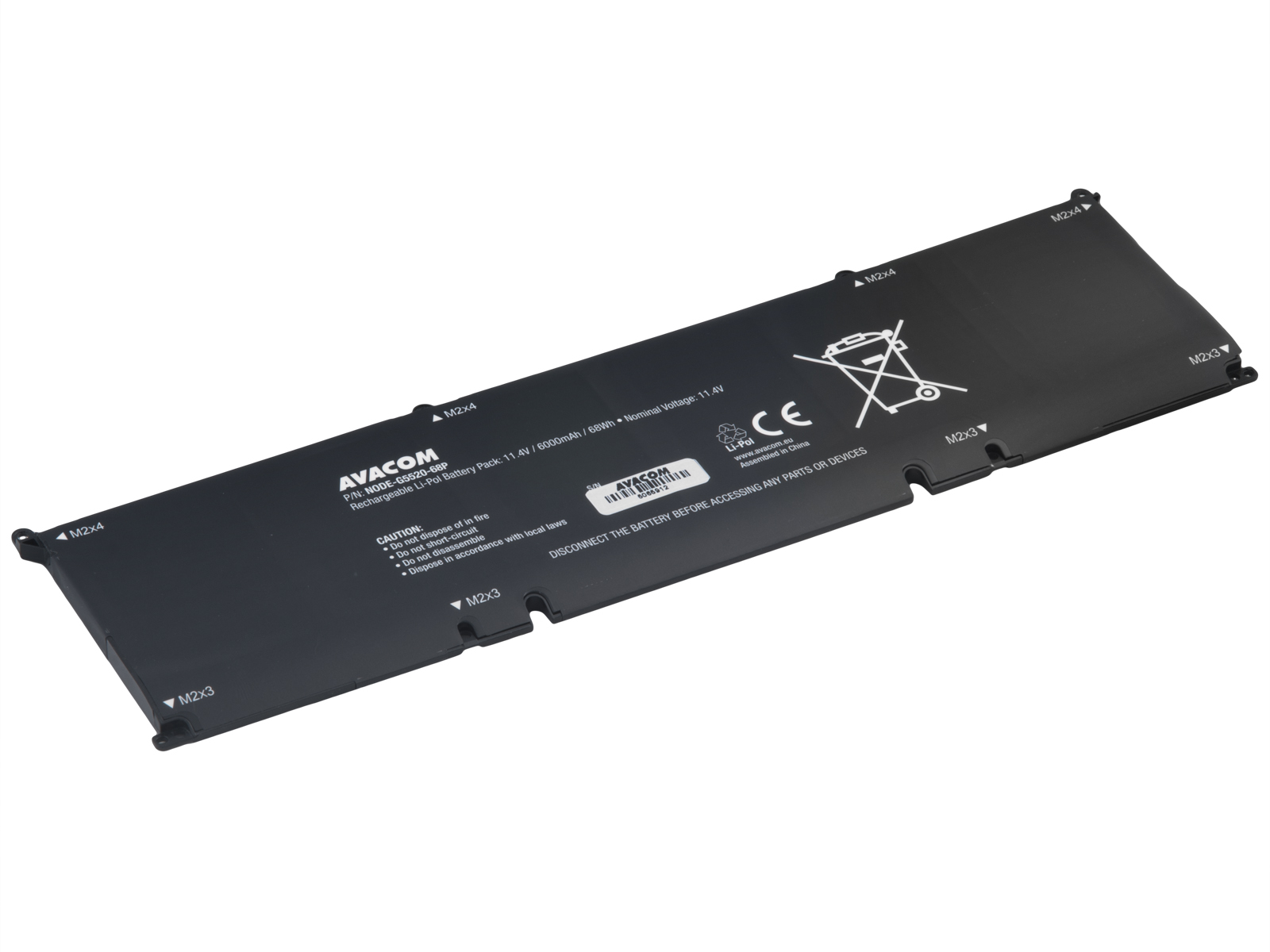 Avacom batéria pre Dell G5 15 Gaming 5520, 5535 Li-Pol 11,4V 6000mAh 68Wh